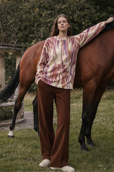 Touché Privé سترة تريكو منقوشة من ABSTRACT