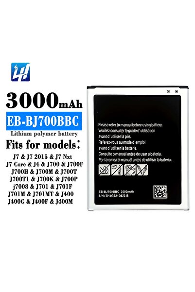 TrendTech Galaxy Samsung J7 2015 - J7 Core - J7 Duo - Batarya Pil 3000mah Eb-...