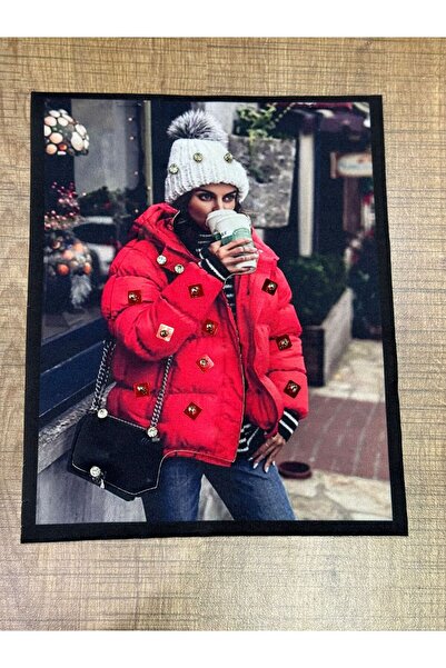 Gönülden Tasarım 23x15 cm 3D reljefna Sa kamenčićima grbova sa šivanim aplika...