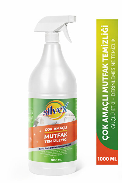 silvex ÇOK AMAÇLI MUTFAK TEMİZLEYİCİ & YAĞ ÇÖZÜCÜ 1000ML