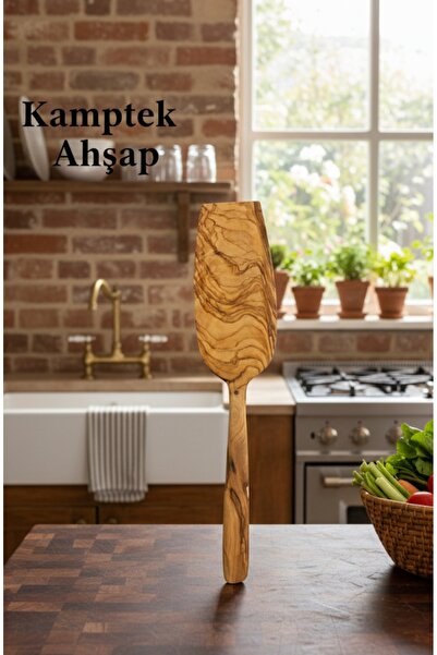 kamptek kamp teknolojisi Kamptek Ahşap Doğal Zeytin Ağacından Büyük Geniş Spa...