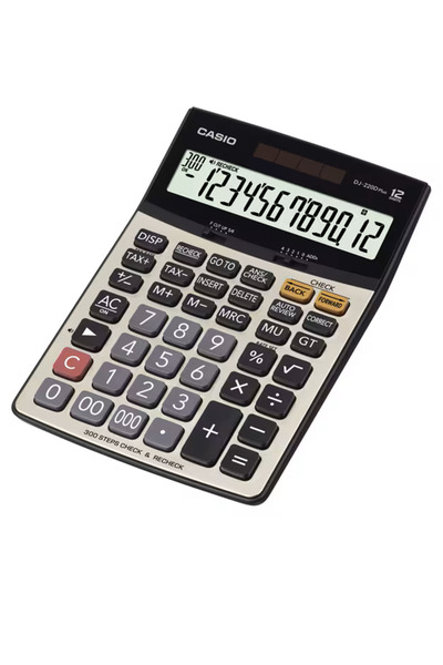 Casio Dj-220d Plus Işlem Kontrollü 12 Hane Masa Üstü Hesap Makinesi
