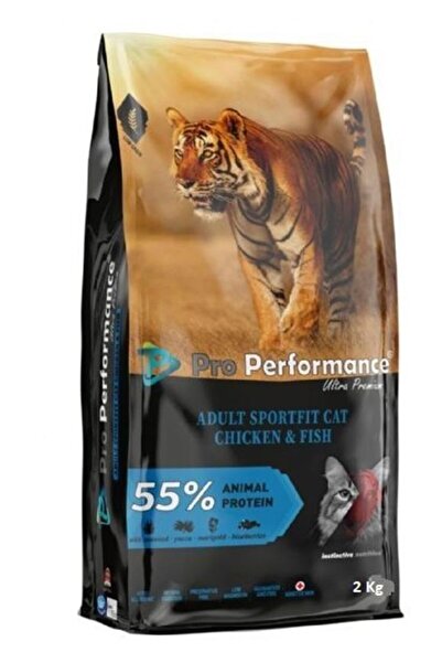 Pro Performance Cat Sportfit Cat Chicken Fish Low Grain Kedi Maması 2kg