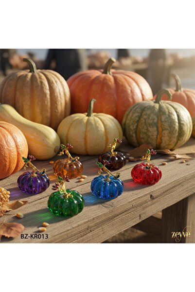 Hinora Kristal Dekor Kabak Süs Biblo 6x4cm 6LI SET