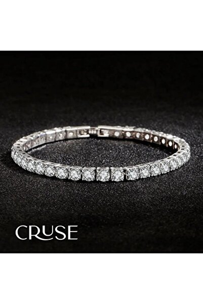 anadolusilver Crystal Taşlı Su Yolu Bileklik Özel Seri no.1