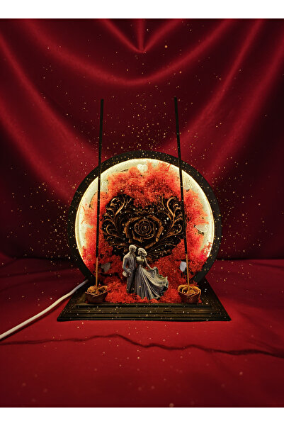 FORTE DESING LED Işıklı Geriye Akış ve Çubuk Tütsülük – Sevgililer Günü Özel ...