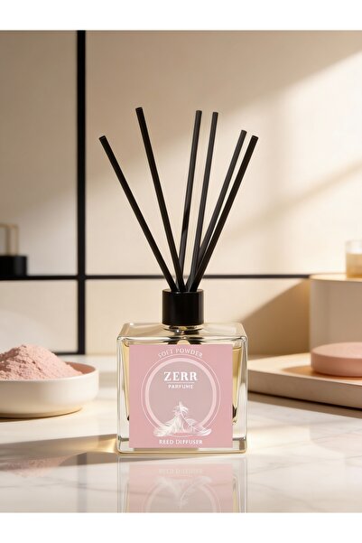 ZERR Soft Powder / Pudra Reed Diffuser (Çubuklu Oda Kokusu)