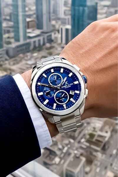 Daniel Klein Brand Men's Watch Waterproof Steel 2025 New Model+Bracelet