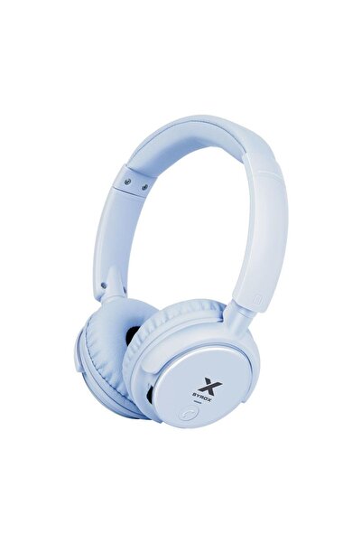 Syrox S16 Kablosuz Hafıza Kartlı Bluetooth Kulaküstü Kulaklık Mavi Renk