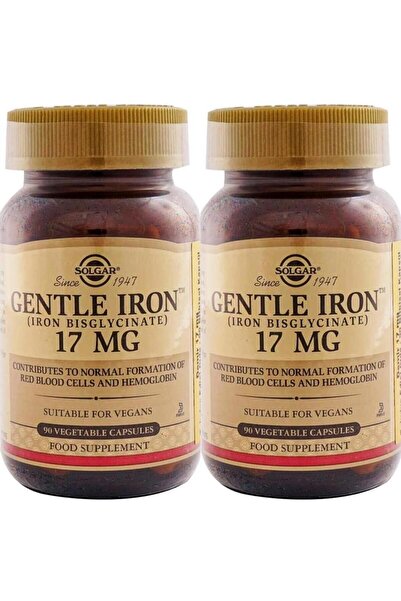 Solgar Gentle Iron 17 Mg 90 Kapsül 2 Adet