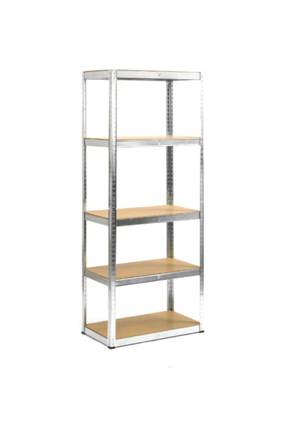 STRATEGIC Raft metalic 5 polite MDF 170x80x30 cm, 70 kg/polita, montaj fara s...