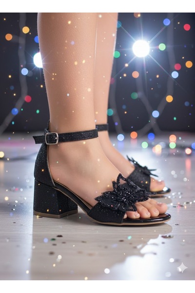 foopi Butterfly Ankle Adjustable Evening Dress Shoes 26-36