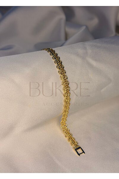 XUPING JEWELRY Xuping 14K VIP Gold İnce Hasır Bileklik