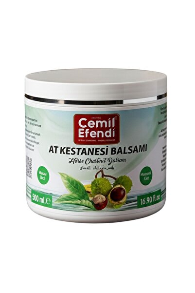 Cemilefendi At Kestanesi Balsamı/kremi 500 ml Masaj Kremi Bakım