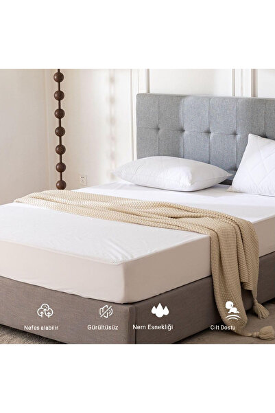 cebhay Yatak Koruyucu Sıvı Geçirmez Lastikli Fitted Bebek Çocuk Alezi Tüm Ölç...