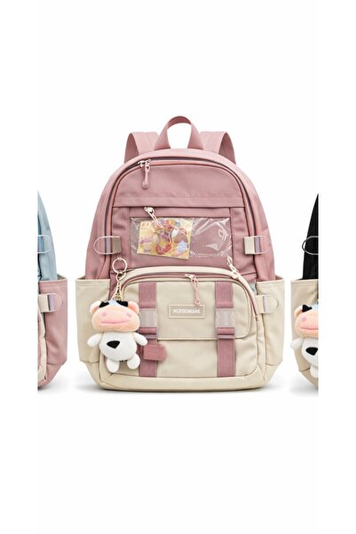 fafa home Imported New Generation Backpack -2 Badges, 2 Cards, 2 Keychains as...