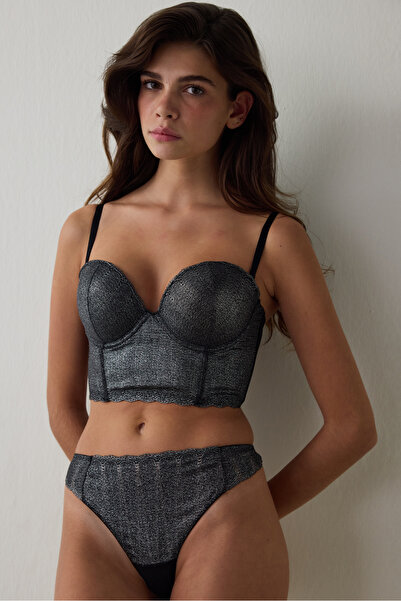 Penti Silver Anthracite Perfetto Shinny Croplet