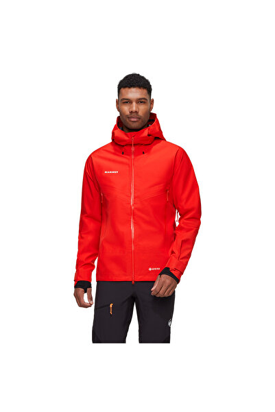 Mammut Men's Crater Iv Hs Hooded Jacket Red