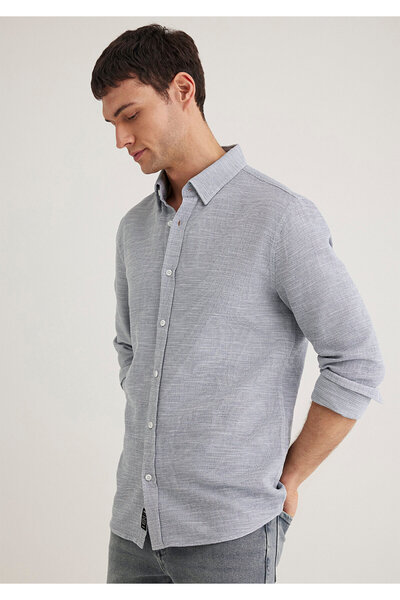 Mavi Fitted Shirt / V-Cut Fit 020579 -86998