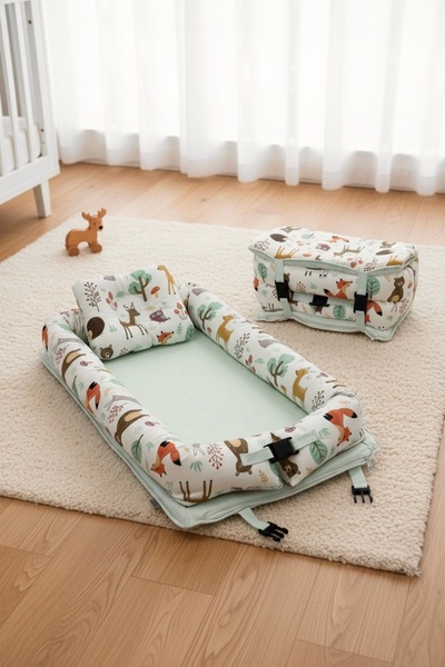 ebabynest Orman Serisi Katlanabilir Nest