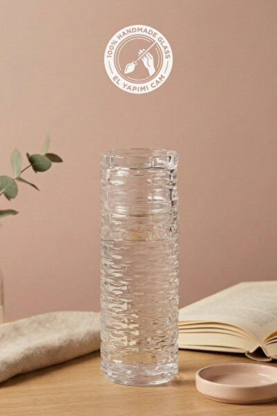 Glamis Selen Concept Özgü Model El Yapımı Cam Başucu Sürahisi