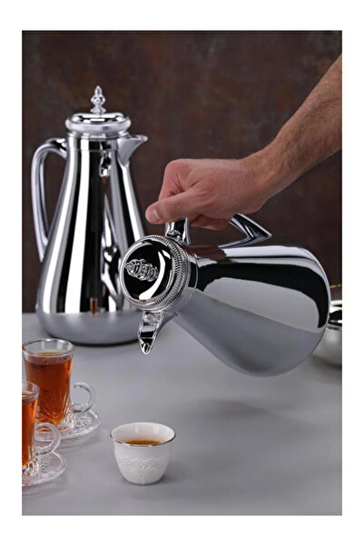 TOHFAT-AL MAIDAH طقم ترامس ميرا فاخرة حافظ للحرارة لمدة 18 ساعة السعة الشاهي ...