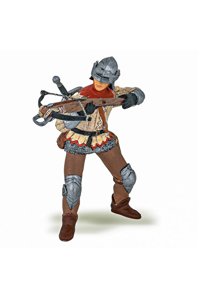 Papo FIGURINĂ CAVALER CU ARBALETĂ ROȘIE