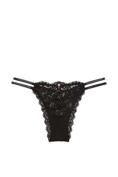Victoria's Secret توينكل حزام الدانتيل سراويل البرازيلي
