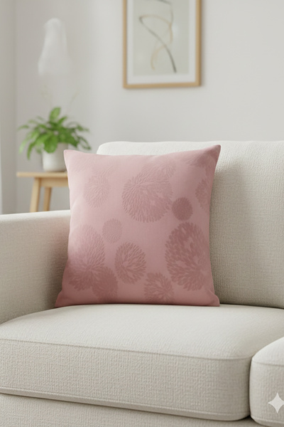 Nisahometeks Релефна възглавница и калъфка за възглавница с принт Gofre