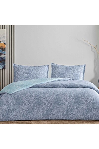 Taç Taç Shimmer Select&Ser Single Duvet Cover Set Navy Blue