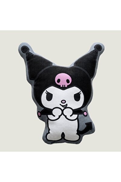 Taç Lisanslı Kuromi Mischief Şekilli Kırlent