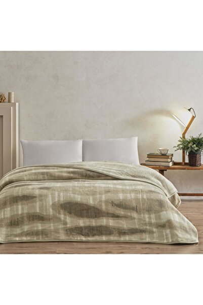 Taç Miel Double Blanket Beige