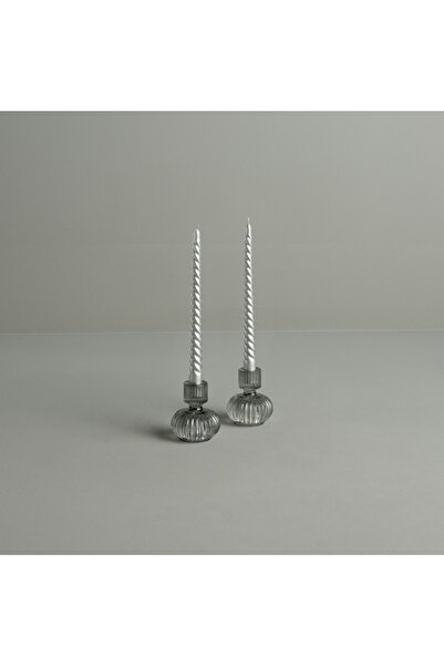 Linens Melt 2'li Stick Mum Gümüş