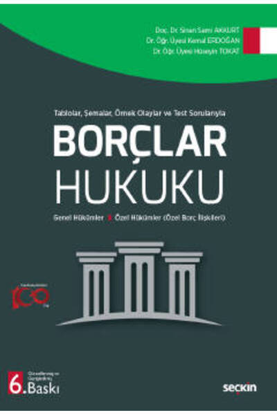 Seçkin Yayıncılık Tablolar, Şemalar, Örnek Olaylar ve Test Sorularıyla Borçla...