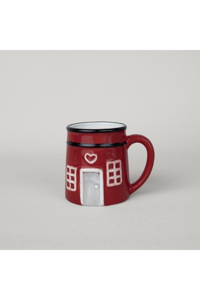 Linens House Dolomit 460 ml Kupa Kırmızı