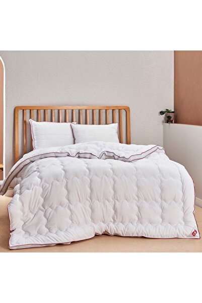 Taç Balance Mikrojel Çift Kişilik Yorgan Beyaz