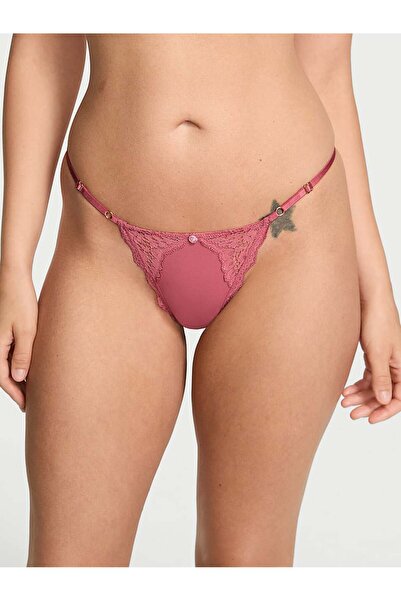 Victoria's Secret Dantelli Ayarlanabilir V-String Külot