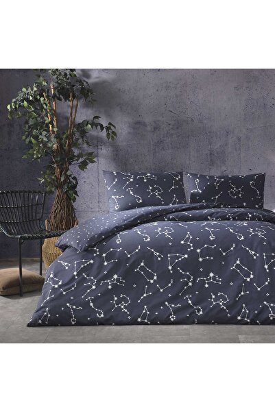 Taç Set cuvertură dublă Lonny Ranforce Albastru Marin