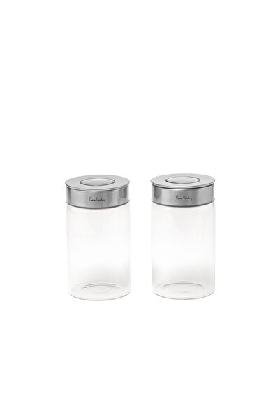 Pierre Cardin Neo Silver Cam 18cm 2'li Kavanoz Seti