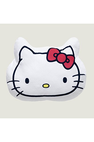 Taç Lisanslı Hello Kitty Cute Şekilli Kırlent