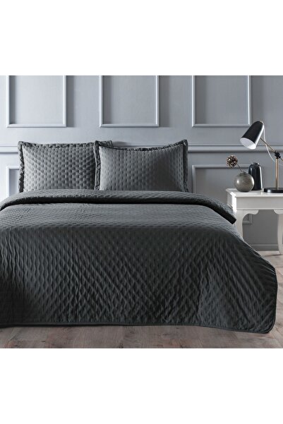 Linens Set cuvertură de pat dublu Gardenia Antracit