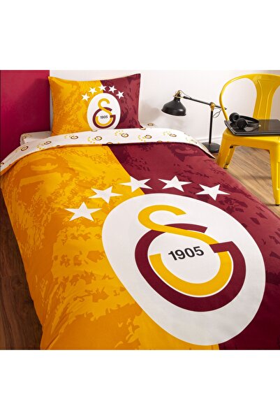 Taç 5 Yıldız Galatasaray Nevresim Takımı - Kırmızı