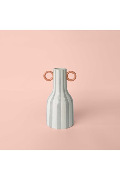 Linens Minella 14x13x26 cm Vazo Gri Mercan