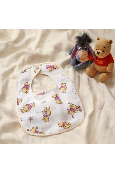Taç Licensed Disney Winnie Cotton 30X25 cm 3-Piece Muslin Apron
