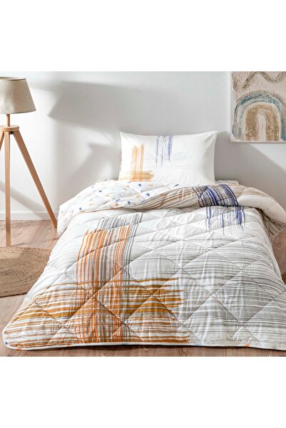 Taç Pietra Ranforce Single Duvet Set Gray