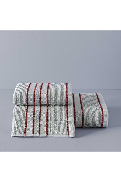 Taç Butik Doğu Ekspresi Pamuk Yüz Havlusu Gri 50x85