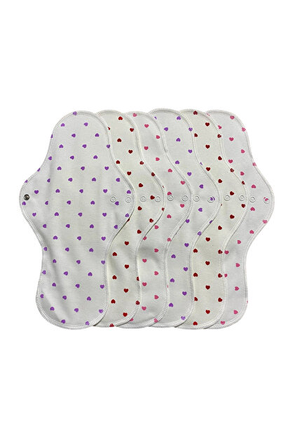 Ponped Yıkanabilir Doğal Kadın Pedi 6'lı (XL)