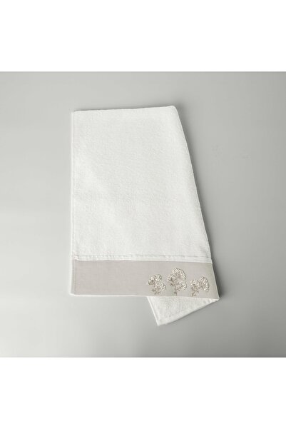 Linens Nora Bambu Yüz Havlusu 50X85 Cm Ekru