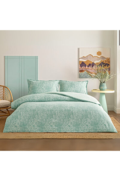 Taç Shimmer Select&Ser Double Duvet Cover Set Green