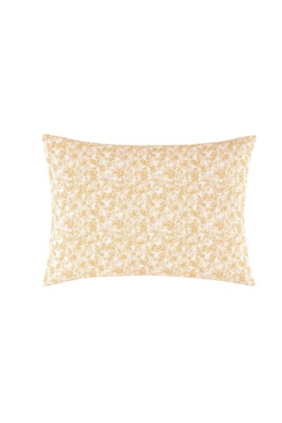 Taç Taç Butik Mandarın Pamuk Yastık Kılıfı Turuncu